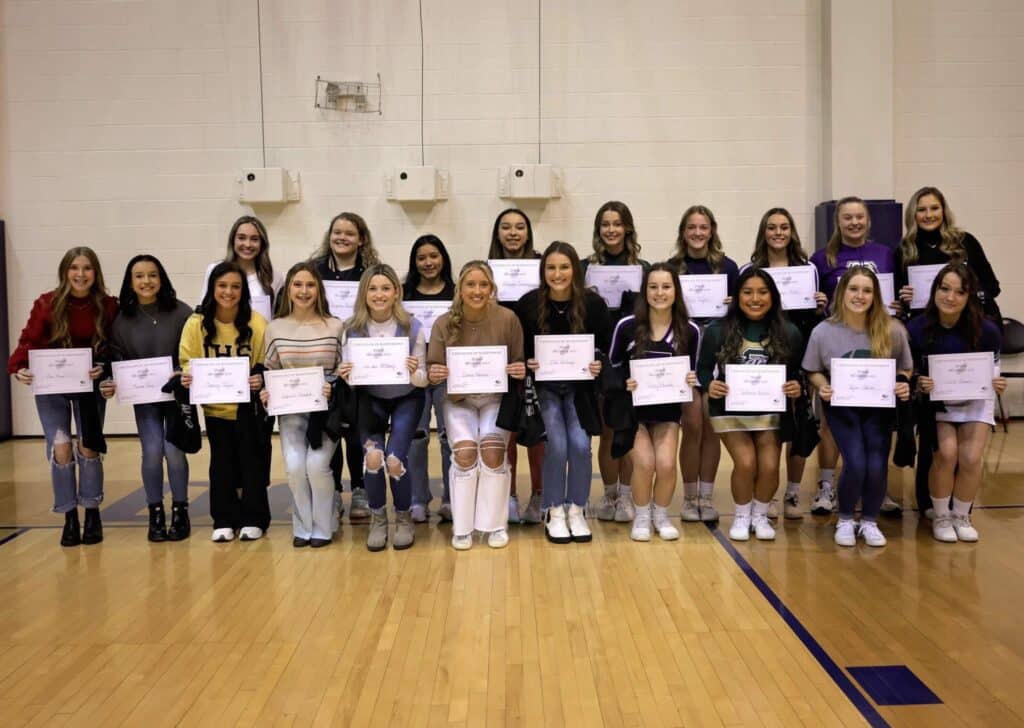 2022-23 All County Cheerleaders And Football Players!